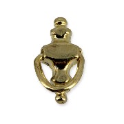 georgian brass door knocker miniature 1:12