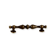 drawer handle antique finish miniature 1:12