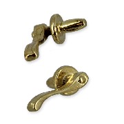 2 door level handle -l+r miniature 1:12