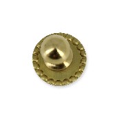 door knob with plate miniature 1:12