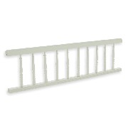 landing rail assembled white miniature 1:12