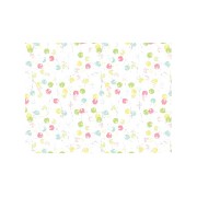 wallpaper sew perfect pins multi pastel miniature 1:12
