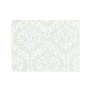 wallpaper - ethereal damask beige miniature 1:12