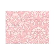 wallpaper-annabelle damask pink quartz miniature 1:12