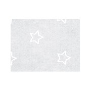 wallpaper grau with white star miniature 1:12