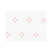 white wallpaper pink points miniature 1:12