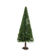 2 fir trees 16cm miniature 1:12