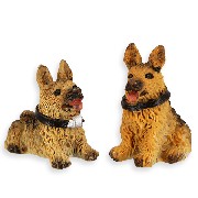 dog: german shepherd 1pc 1:12