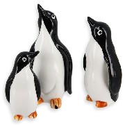 3 pc. family bone china set: penguin 1:12