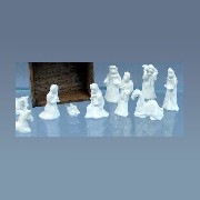 nativity set 11 pcs. miniature 1:12