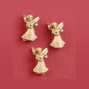 set 3 gold angels miniature 1:12