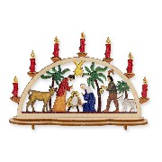 decoration crib colored miniature 1:12