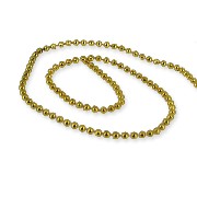garland of gold pearls 1m miniature 1:12
