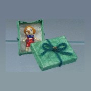 mini gift box pinokio miniature 1:12