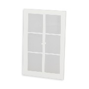 plexiglass for windows, printed for dollhouses 1:12