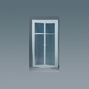 plexiglass for windows, printed miniature 1:12