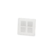 plexiglass for windows, printed for dollhouses 1:12