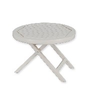 garden table white 1:12