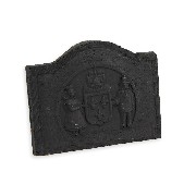 fireplace plate couple miniature furniture 1:12