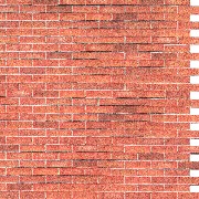 red brick panel 3d for dollhouses 1:12