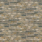 imitation brick gray green print miniature 1:12