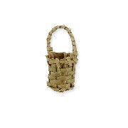 mini basket miniature 1:12