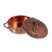 pan with cover miniature 1:12