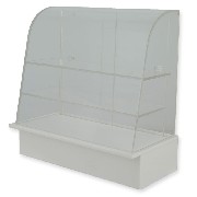 shop display white miniature 1:12