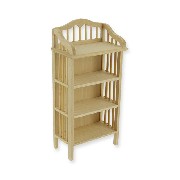 baby rack unstained miniature 1:12