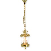 12v chandelier clip brass birdcage miniature 1:12