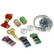 sewing set 10pcs miniature 1:12
