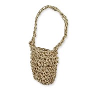 shopping bags crocheted miniature 1:12