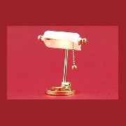 12v desk light white miniature 1:12