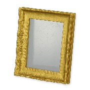 frame with glass miniature 1:12