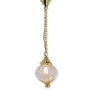 12v hanging lamp clip art deco miniature 1:12