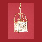12v chandelier clip brass cubic miniature 1:12