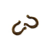 horseshoe antique 2 pcs Miniature 1:12