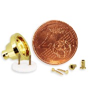 hanging adapter spring loaded eylet for dollhouses 1:12