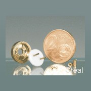 round wall lamp adapter with 2 eyelets miniature 1:12