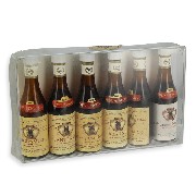 Set of 6 wine bottles – H 8cm, 1:4 scale