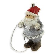 santa claus with snowballs - broken cap - 1:12