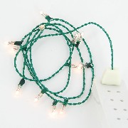 12 bulb x-mas string clear bulbs 12v miniature 1:12