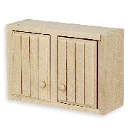 kitchen wall element bare wood miniature furniture 1:12