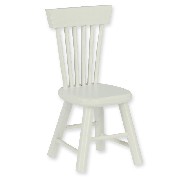 chair white miniature furniture 1:12