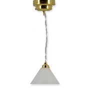 led hanging lamp cone miniature 1:12