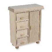 dresser barewood miniature 1:12