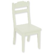 chair white miniature 1:12