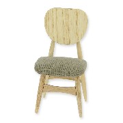 modern chair ashwood miniature 1:12