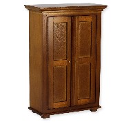 large dresser brown walnut miniature 1:12