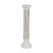ionic pedestal white miniature 1:12